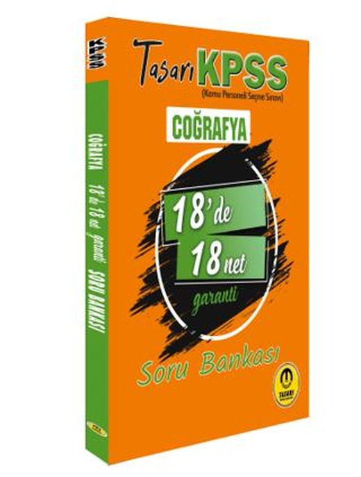 KPSS Coğrafya 18 De 18 Net Soru Bankası