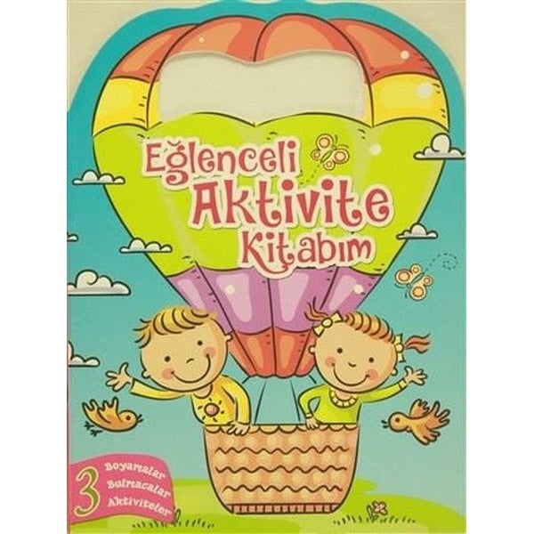 Eğlenceli Aktivite Kitabım 3 - Pembe Kitap | Revzen Kitap (Ciltsiz)