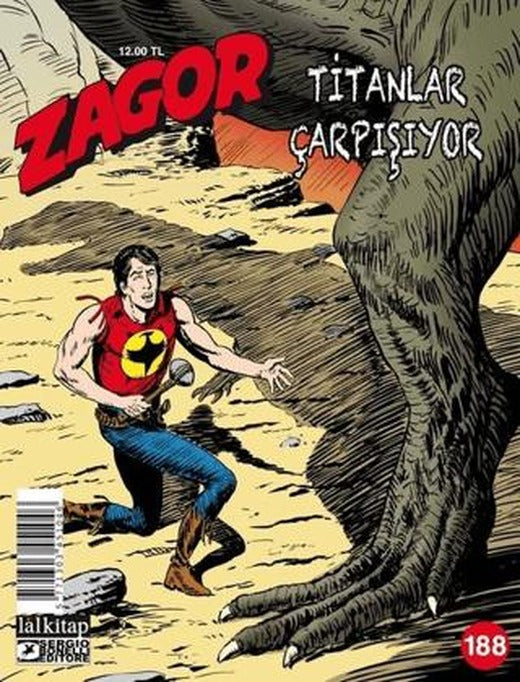 Zagor sayı: 188 - Titanlar Çarpışıyor | Lal Kitap (Ciltsiz)