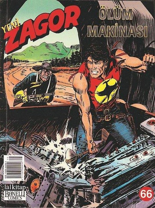 Zagor Sayı 66-Ölüm Makinası | Lal (İnce Kapak)