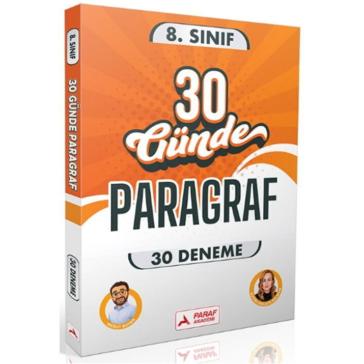 8. Sınıf 30 Günde 30 Paragraf Denemesi