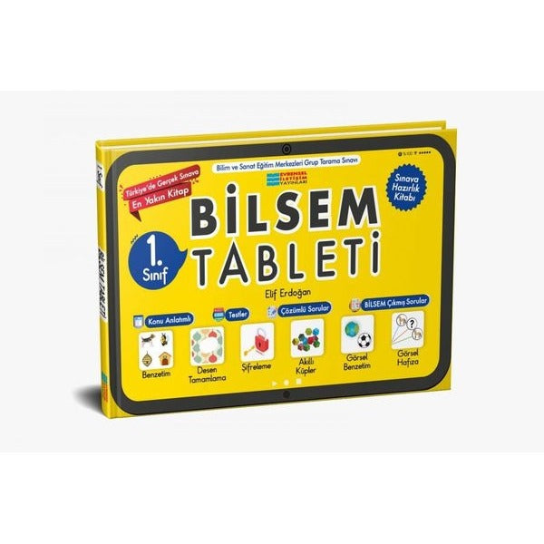 1. Sınıf Bilsem Tableti | Evrensel İletişim Yayınları (İnce Kapak)