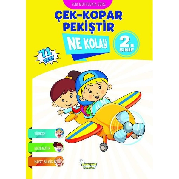 Ne Kolay 2.Sınıf Çek - Kopar - Pekiştir | Selimer (İnce Kapak)