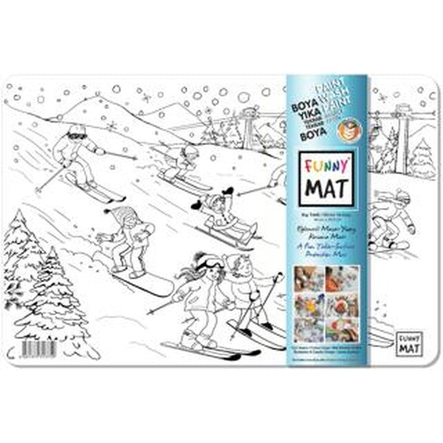 Funny Mat Kış Tatili / Winter Holiday İkili Set | Akademi Çocuk