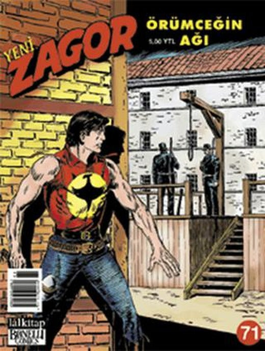 Yeni Zagor Sayı: 71 Örümceğin Ağı | Lal Kitap (Ciltsiz)