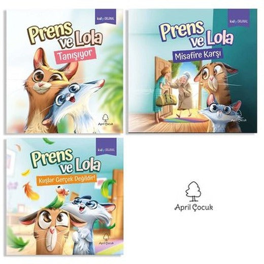 Prens ve Lola Seti - 3 Kitap Takım | April Yayıncılık (İnce Kapak )