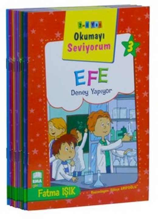 Okumayı Seviyorum Seti - 10 Kitap Takım Küçük Boy | Ema Çocuk