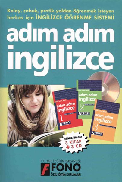 Adim Adim Ingilizce Cd'li 3 Kitap | Fono Yayınları (İnce Kapak)  - Resim 1