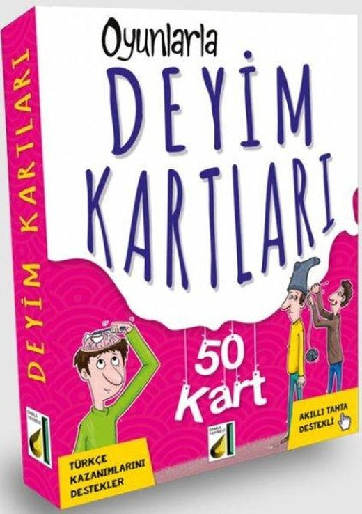 Oyunlarla Deyim Kartları - 50 Kart