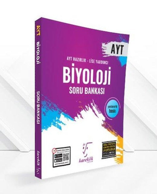 AYT Biyoloji Soru Bankası (2.Oturum) | Karekök Eğitim Yayın (İnce Kapak)
