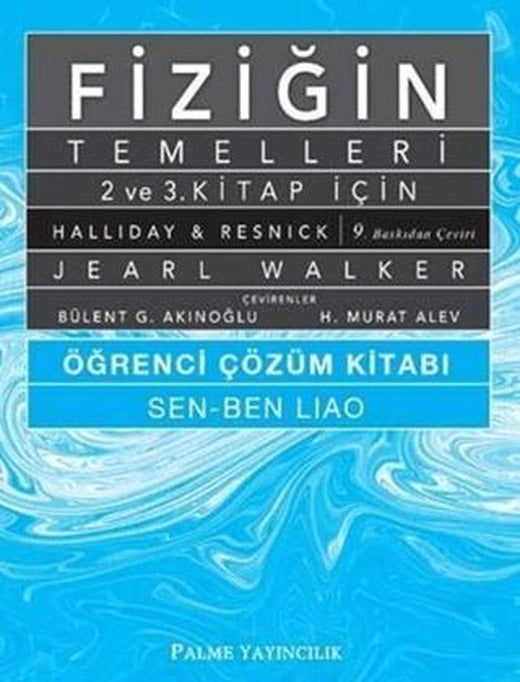 Fiziğin Temelleri 2. ve 3. Kitap İçin | Palme Yayıncılık (Ciltsiz)