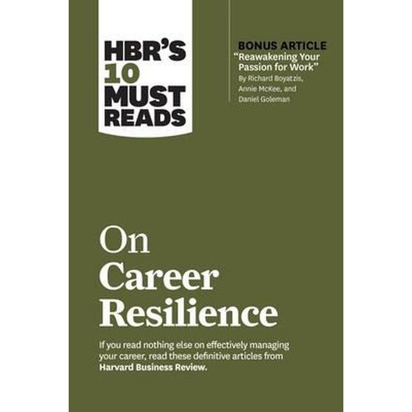HBR's 10 Must Reads on Career Resilience (with bonus article Reawakening Your Passion for Work | Harvard Business Review Press (İnce Kapak)