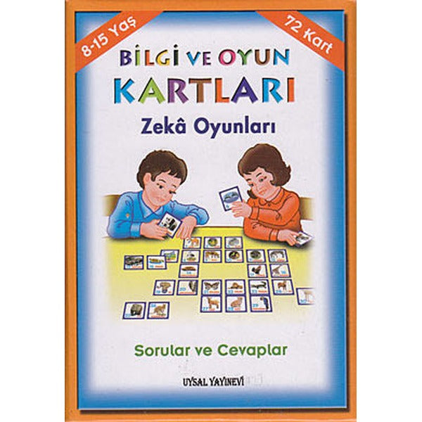 Bilgi ve Oyun Kartları Zeka Oyunları