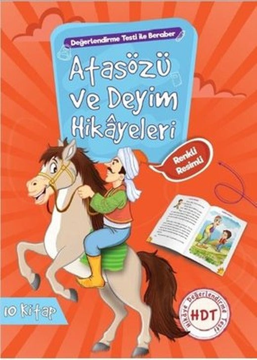 Atasözü ve Deyim Hikayeleri-10 Kitap Takım | Selimer (İnce Kapak)