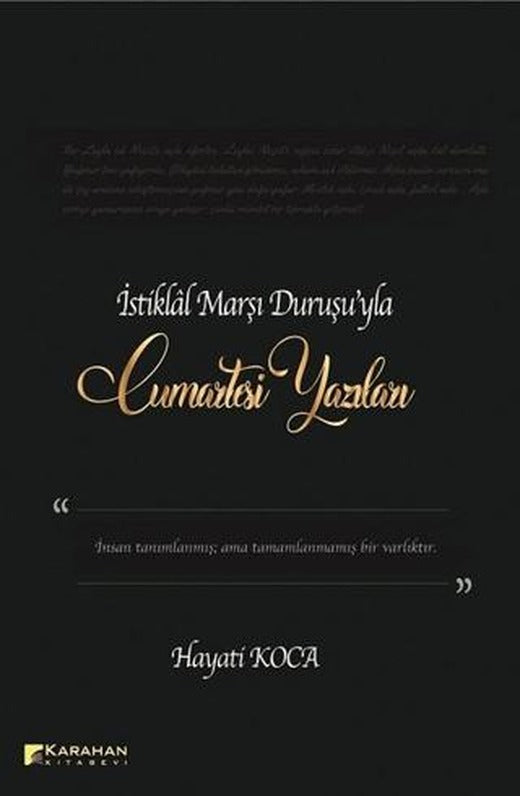 İstiklal Marşı Duruşu'yla Cumartesi Yazıları