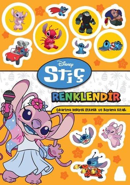 Disney Stiç - Renklendir Boyama Kitabı | Doğan Çocuk (İnce Kapak)  - Resim 1