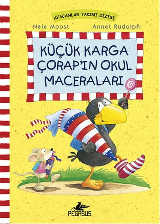Küçük Karga Çorap'ın Okul Maceraları | Pegasus (Ciltli)