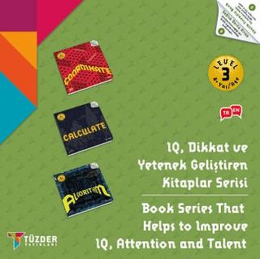 8+ Yaş Seti Level 3 | TÜZDER Yayınları (Ciltsiz)