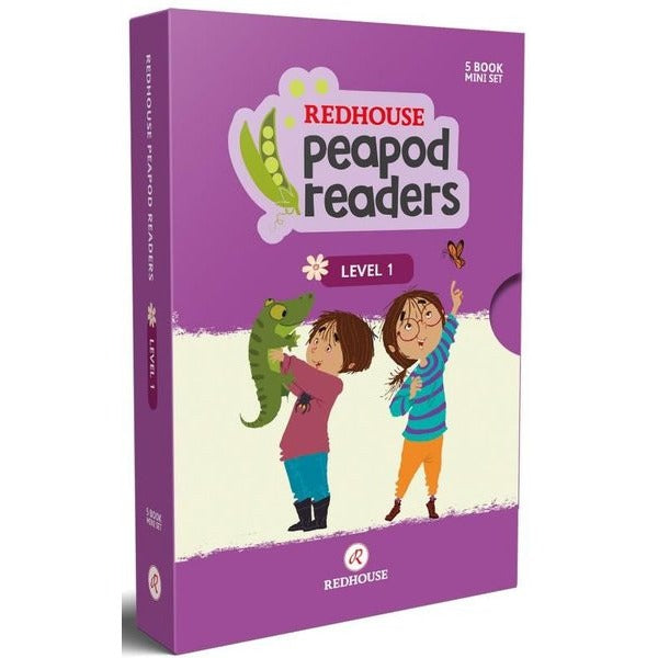 Redhouse Peapod Readers İngilizce Hikaye Seti 1 - Kutulu Başlangıç: Beginner - Pre A1 | Redhouse Yayınları