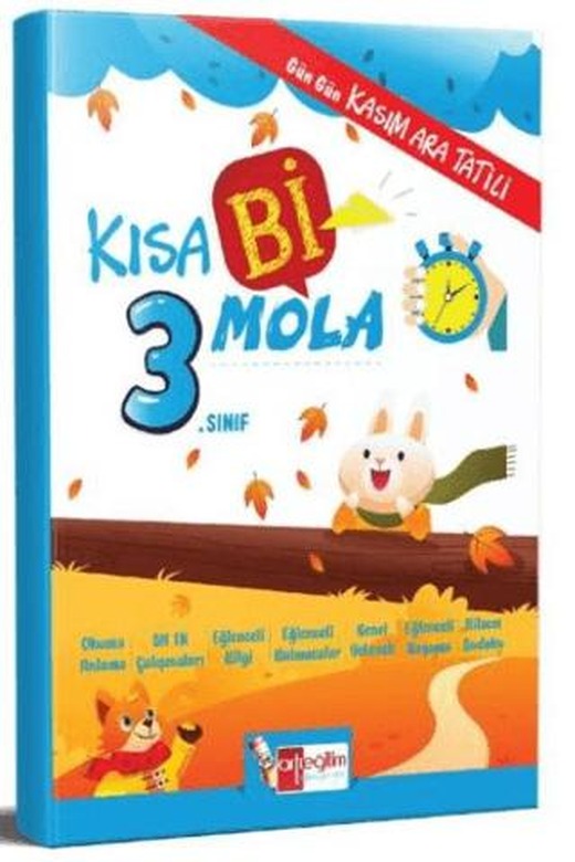 3. Sınıf Kısa Bi Mola | Artı Eğitim Yayınları (Ciltsiz)
