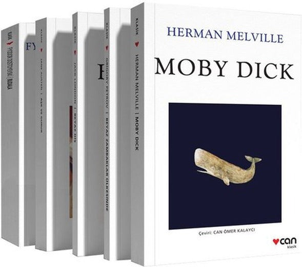 Can Yayınları Dünya Klasikleri 1.Set - 5 Kitap Takım | Can Yayınları