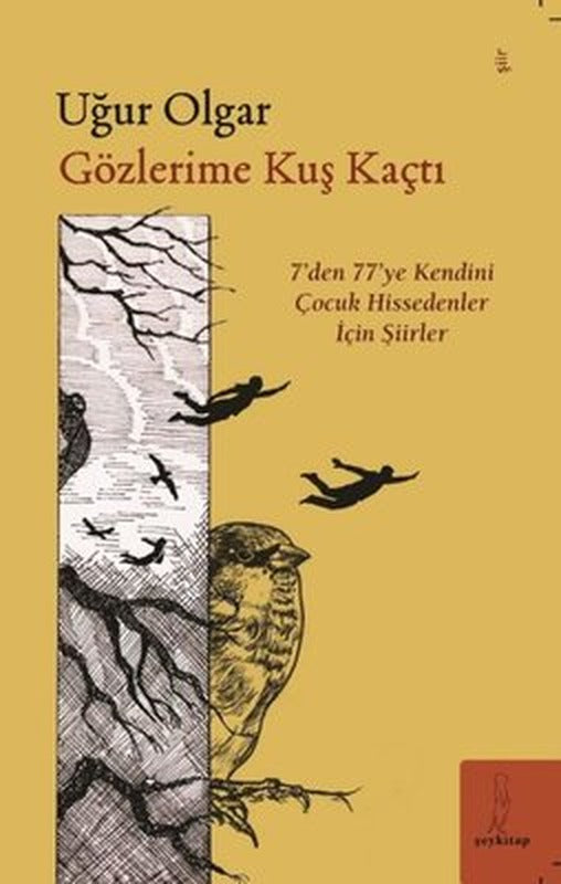Gözlerime Kuş Kaçtı - 7'den 77'ye Kendini Çocuk Hissedenler İçin Şiirler | ŞEY Kitap (İnce Kapak )