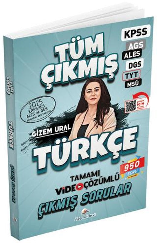 2026 KPSS MEB-AGS ALES DGS TYT MSÜ Türkçe Çıkmış Sorular | Dizgi Kitap (Ciltsiz)