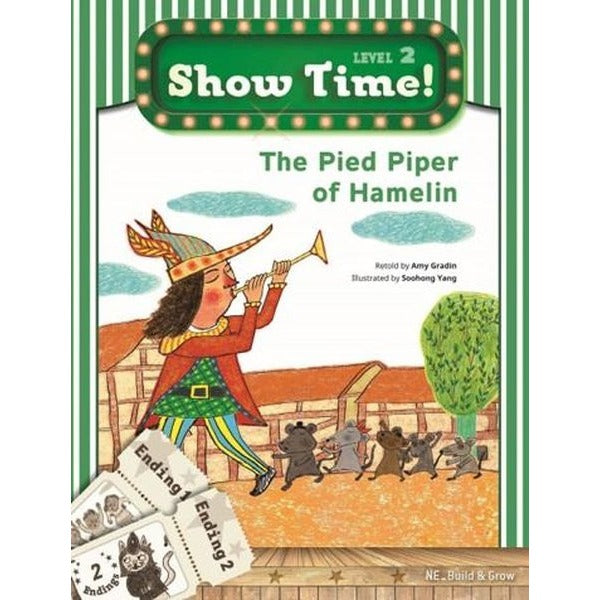 The Pied Piper of Hamelin + Workbook + MultiROM; Show Time Level 2 | Nüans (İnce Kapak)