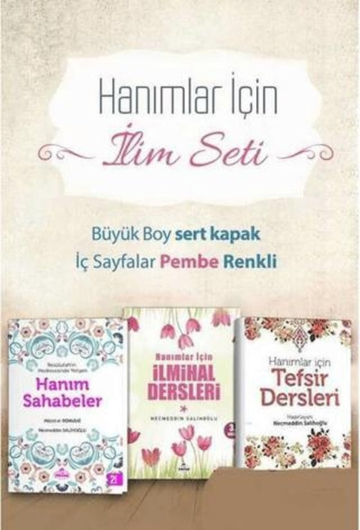 Hanımlar İçin İlim Seti (3 Kitap) | Ravza Yayınları (Ciltli)