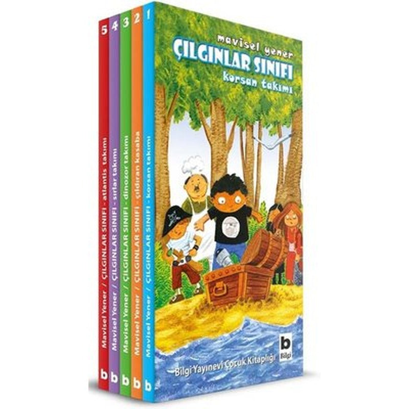 Çılgınlar Sınıfı Seti - 5 Kitap Takım | Bilgi Yayınevi