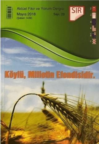 Sır Aktüel Fikir ve Yorum Dergisi Sayı: 23 Mayıs 2018 | Sır Dergisi (Ciltsiz)  - Resim 1