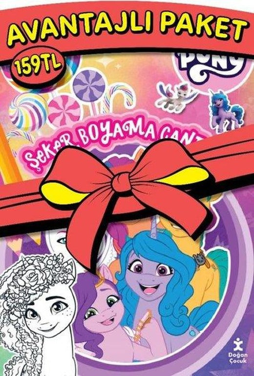 My Litte Pony 2'si Bir Arada Avantajlı Paket | Doğan Çocuk (İnce Kapak)