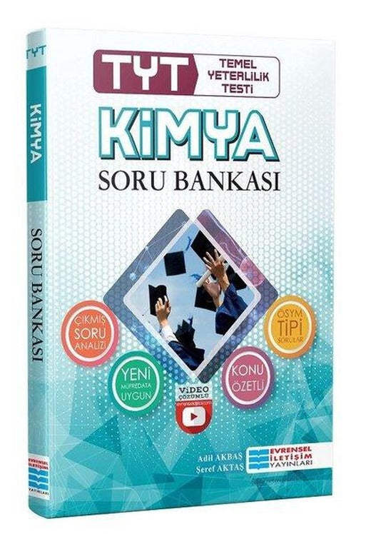 TYT Kimya Video Çözümlü Soru Bankası | Evrensel İletişim Yayınları (İnce Kapak)