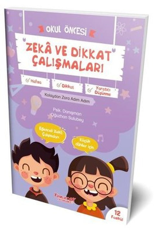 Zeka ve Dikkat Çalışmaları Seti-11 Kitap Takım | Yumurcak Yayınları