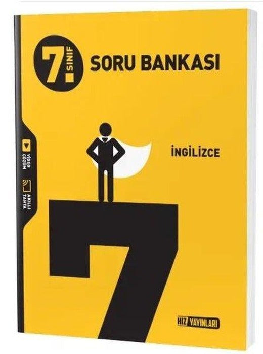 7.Sınıf İngilizce Soru Bankası | Hız Yayınları (İnce Kapak)