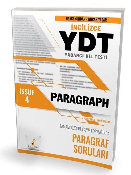 YDT İngilizce Paragraph Issue 4 | Pelikan Yayınları (İnce Kapak)  - Resim 1