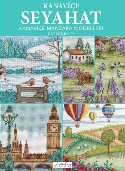 Kanaviçe Seyahat - Kanaviçe Manzara Modelleri | Tuva Tekstil (İnce Kapak)  - Resim 1