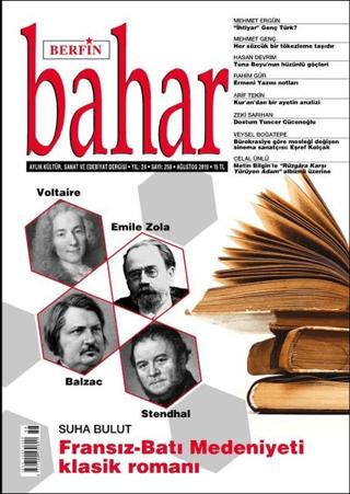 Berfin Bahar Aylık Kültür Sanat ve Edebiyat Dergisi Sayı: 258 Ağustos 2019 | Berfin Bahar Dergisi (Ciltsiz)  - Resim 1