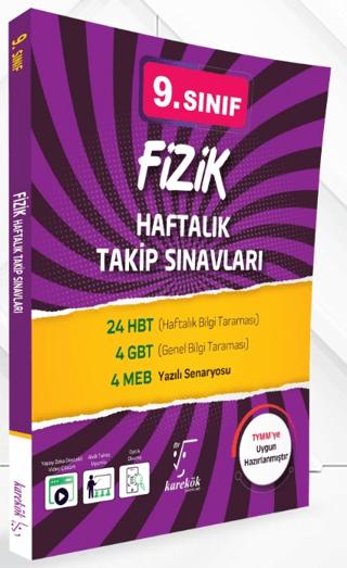 9. Sınıf Fizik Haftalık Takip Sınavları | Karekök Yayıncılık (Ciltsiz)  - Resim 1