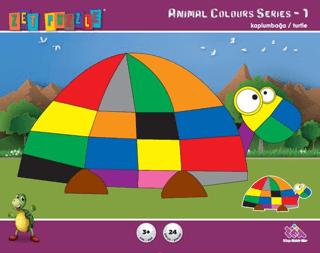 Animal Colours Series-1 Kaplumbağa / Turtle | Zet Zeka - Resim 1