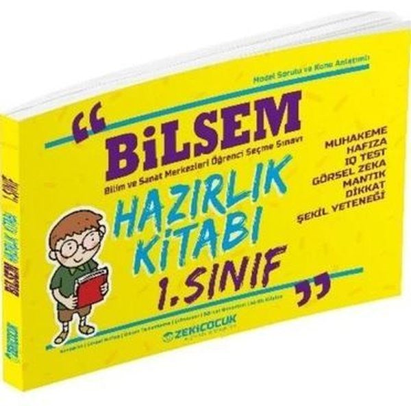1.Sınıf Bilsem Hazırlık Kitabı - Kolektif kitap kapağı