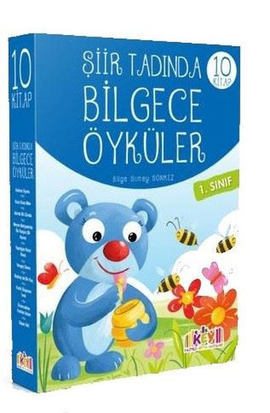 1.Sınıf Şiir Tadında Bilgece Öyküler Seti-10 Kitap Takım - Bilge Sunay Sönmez kitap kapağı