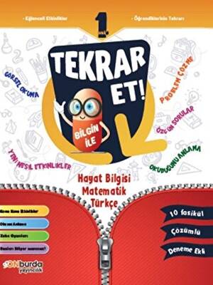 Onburda 1.sınıf Ilk Dönem Tekrar Et! - Kolektif kitap kapağı