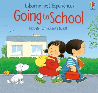 Going to School | Usborne (Ciltsiz)  - Resim 1