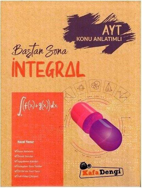 AYT Baştan Sona İntegral Konu Anlatımlı | Kafa Dengi (İnce Kapak)  - Resim 1
