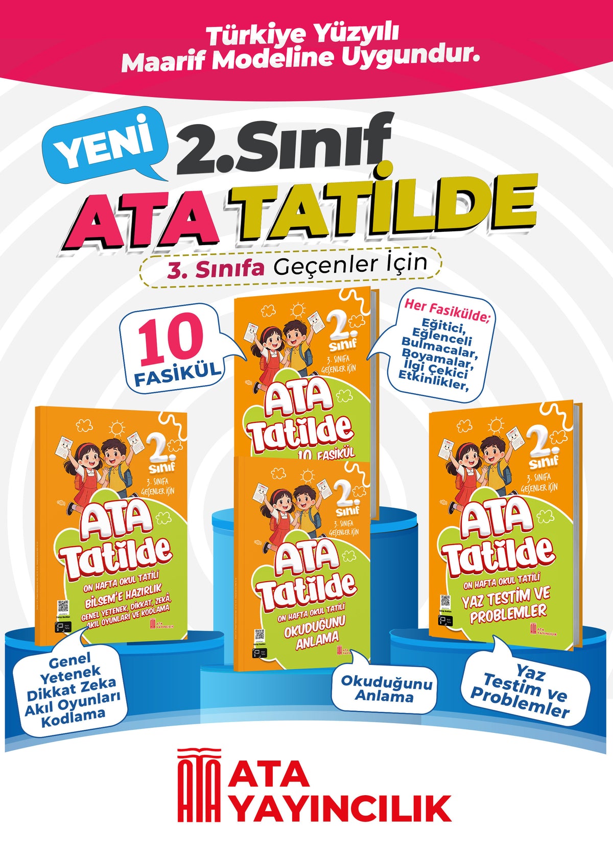 2. Sınıf Ata Tatilde Setimiz kitap kapağı