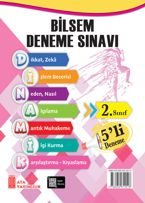 2. Sınıf Bilsem 5'Li Deneme Sınavı - Komisyon kitap kapağı