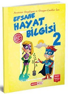 Kırmızı Beyaz Yayınları 2. Sınıf Efsane Hayat Bilgisi - Kolektif kitap kapağı