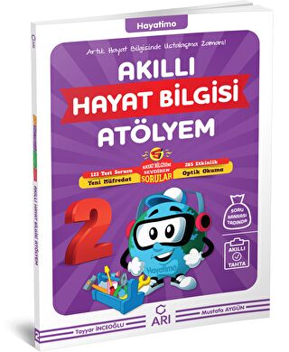 2. Sınıf Hayatimo Akıllı Hayat Bilgisi Atölyem - Mustafa Aygün kitap kapağı