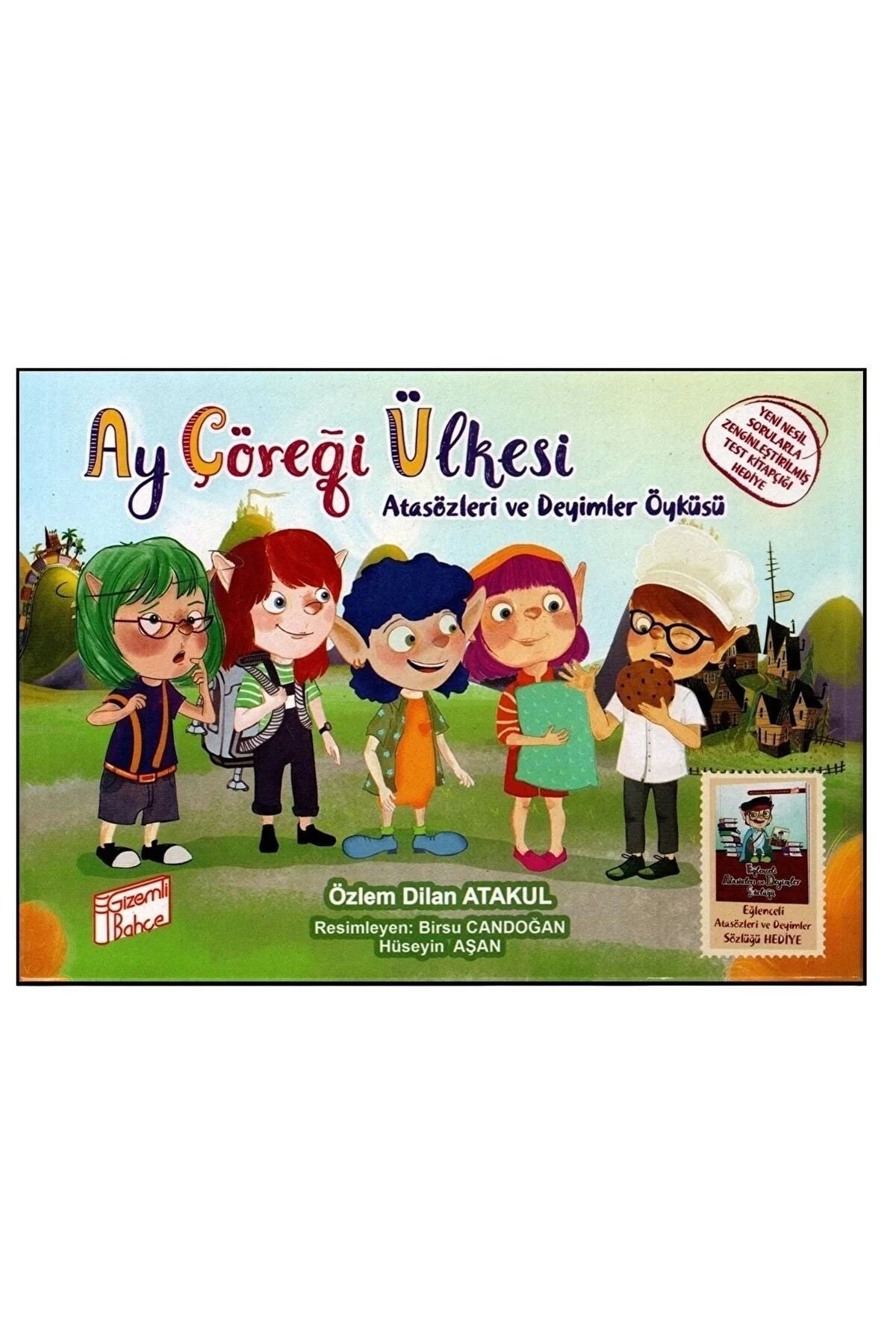 2. Sınıf Hikaye Kitabı Seti Ay Çöreği Ülkesi Atasözleri Ve Deyimler Öyküsü 9 Kitap - Özlem Dilan Atakul kitap kapağı